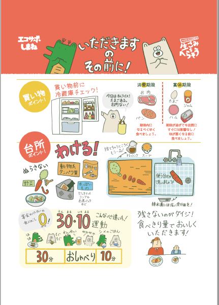 12．生ごみを減らそうタペストリー