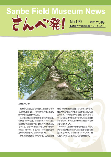 「さんべ発！」2025年5月号